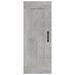 Armoire suspendue Gris béton 35x34x90 cm Bois d'ingénierie - Photo n°5