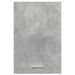 Armoire suspendue gris béton 40x31x60 cm bois d'ingénierie - Photo n°4