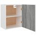 Armoire suspendue Sonoma gris 50x31x60 cm Bois d'ingénierie - Photo n°6