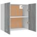 Armoire suspendue Sonoma gris 60x31x60 cm Bois d'ingénierie - Photo n°6