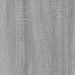 Armoire suspendue Sonoma gris 80x31x60 cm Bois d'ingénierie - Photo n°9