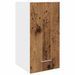 Armoire suspendue vieux bois 30x31x60 cm bois d'ingénierie - Photo n°2