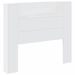 Armoire tête de lit avec LED blanc 120x16,5x103,5 cm - Photo n°1