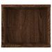 Armoire TV suspendue Chêne marron 100x30x26,5cm Bois Ingénierie - Photo n°5