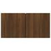 Armoire TV suspendue Chêne marron 60x30x30 cm Bois d'ingénierie - Photo n°4