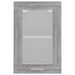 Armoire vitrée suspendue Sonoma gris 40x31x60cm Bois ingénierie - Photo n°5