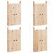 Armoires de cuisine d'extérieur 3 pcs bois de pin massif - Photo n°8