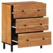 Armoires latérales 2 pcs 60x33x75 cm bois massif d'acacia - Photo n°4