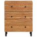 Armoires latérales 2 pcs 60x33x75 cm bois massif d'acacia - Photo n°6