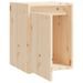 Armoires murales 2 pcs 30x30x40 cm Bois de pin massif - Photo n°8