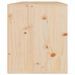 Armoires murales 2 pcs 45x30x35 cm Bois de pin massif - Photo n°7