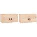 Armoires murales 2 pcs 60x30x30 cm Bois de pin massif - Photo n°2