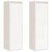 Armoires murales 2 pcs Blanc 30x30x100 cm Bois de pin massif - Photo n°2