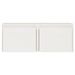 Armoires murales 2 pcs Blanc 45x30x35 cm Bois de pin massif - Photo n°6