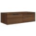 Armoires murales 2 pcs Chêne marron 68x30x20 cm Bois ingénierie - Photo n°7