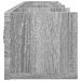 Armoires murales 2 pcs sonoma gris 99x18x16,5cm bois ingénierie - Photo n°7