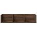 Armoires murales 2pcs chêne marron 75x18x16,5cm bois ingénierie - Photo n°5