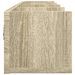 Armoires murales 2pcs chêne sonoma 99x18x16,5cm bois ingénierie - Photo n°7