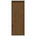 Armoires murales 2pcs Marron miel 30x30x80cm Bois de pin massif - Photo n°6