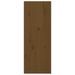 Armoires murales 2pcs Marron miel 30x30x80cm Bois de pin massif - Photo n°8