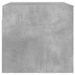 Armoires murales et portes vitrées 2pcs gris béton 68,5x37x35cm - Photo n°8