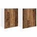 Armoires suspendues 2 pcs vieux bois 50x31x60cm bois ingénierie - Photo n°2