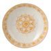 Assiette céramique blanc et jaune Nayra D 23 cm - Photo n°2