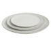Assiette ronde porcelaine blanche Praji D 28 cm - Photo n°3