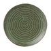 Assiette ronde porcelaine verte Verde D 20 cm - Photo n°2