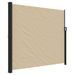 Auvent latéral rétractable beige 180x500 cm - Photo n°1