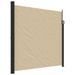 Auvent latéral rétractable beige 200x500 cm - Photo n°1