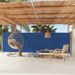 Auvent latéral rétractable de patio 160x600 cm Bleu - Photo n°2