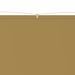 Auvent vertical Beige 140x800 cm Tissu oxford - Photo n°2