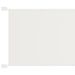Auvent vertical Blanc 140x800 cm Tissu oxford - Photo n°1