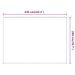 Auvent vertical Blanc 200x420 cm Tissu oxford - Photo n°5