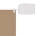 Auvent vertical Taupe 100x360 cm Tissu oxford - Photo n°3