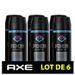 AXE Déodorant Homme Marine Bodyspray - 24h de Fraîcheur Non-Stop - Antibactérien - Lot de 6 x 150 ml - 900 ml - Photo n°1