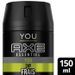 AXE Déodorant Homme You Bodyspray - 24h de Fraîcheur Non-Stop - Antibactérien - Lot de 6 x 150 ml - 900 ml - Photo n°2
