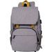 BABY ON BOARD Sac a dos a langer FREESTYLE yellowstone - gris/moutarde - Photo n°1