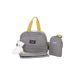 BABY ON BOARD Sac a langer URBAN YELLOWSTONE - gris/moutarde - Photo n°1