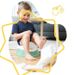 Badabulle Pot d'apprentissage avec cuvette amovible, Antidérapant, Assise ergonomique - Photo n°2