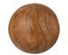 Déco Boule bois massif marron Paula D 15 cm - Photo n°1