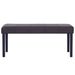 Banc 106 cm Marron Similicuir Rozy - Photo n°4