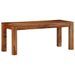 Banc 110 cm bois massif d'acacia - Photo n°1