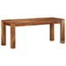 Banc 110 cm bois massif d'acacia - Photo n°11