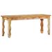 Banc 110 x 35 x 45 cm Bois de récupération massif - Photo n°6