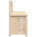 Banc 110x41x76,5 cm Bois de pin massif - Photo n°6