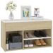 Banc à chaussures avec coffre de rangement Lula L 80 x H 45 x P 30 cm – Chic et pratique - Photo n°1