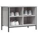Banc à chaussures en bois et acier noir Kloza L 69 x H 50 cm - Style industriel - Photo n°1