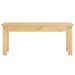 Banc à manger Panama 105x30x45 cm bois massif de pin - Photo n°4